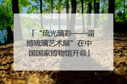 “琉光璃彩——淄博琉璃艺术展”在中国国家博物馆开幕