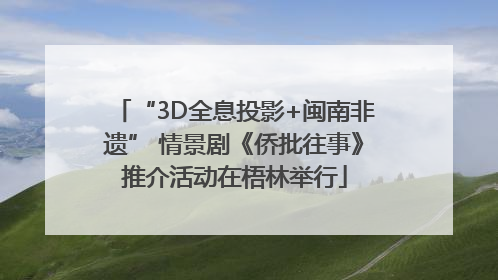 “3D全息投影+闽南非遗” 情景剧《侨批往事》推介活动在梧林举行