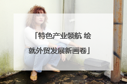 特色产业领航 绘就外贸发展新画卷