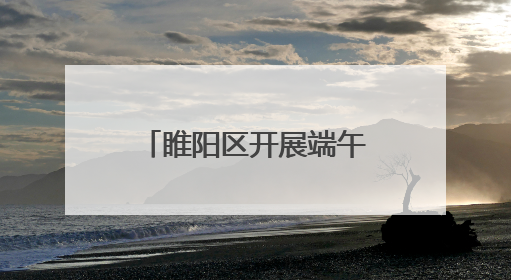 睢阳区开展端午文明实践活动 民俗与新时代文明交融共绽光彩