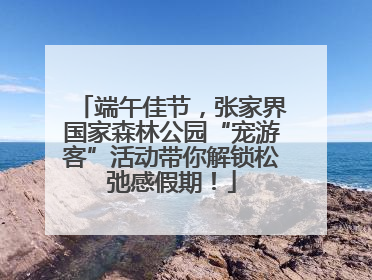 端午佳节，张家界国家森林公园“宠游客”活动带你解锁松弛感假期！