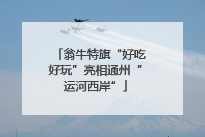 翁牛特旗“好吃好玩”亮相通州“运河西岸”