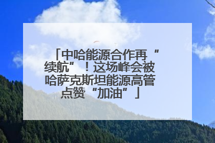 中哈能源合作再“续航”！这场峰会被哈萨克斯坦能源高管点赞“加油”