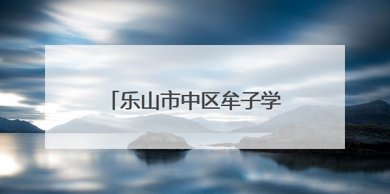 乐山市中区牟子学校赴峨边平等中心小学开展支教活动