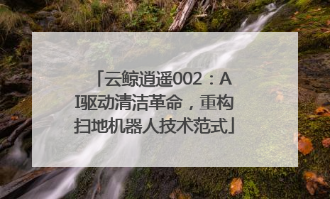 云鲸逍遥002：AI驱动清洁革命，重构扫地机器人技术范式
