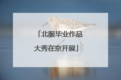 北服毕业作品大秀在京开展