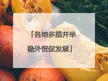 各地多措并举稳外贸促发展