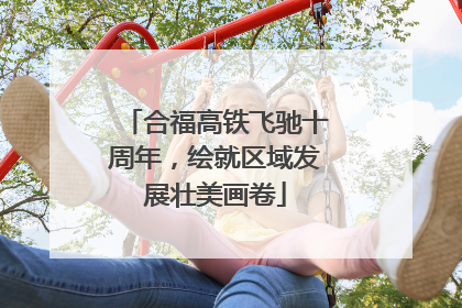 合福高铁飞驰十周年，绘就区域发展壮美画卷