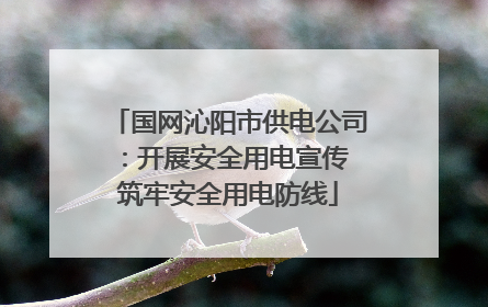 国网沁阳市供电公司：开展安全用电宣传 筑牢安全用电防线