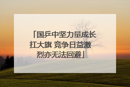 国乒中坚力量成长扛大旗 竞争日益激烈亦无法回避