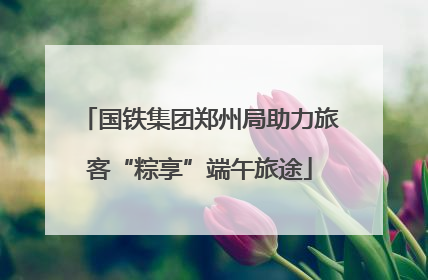 国铁集团郑州局助力旅客“粽享”端午旅途
