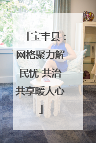 宝丰县：网格聚力解民忧 共治共享暖人心