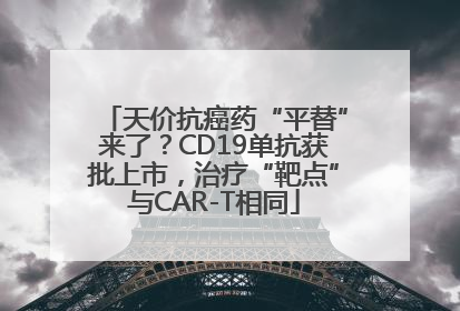 天价抗癌药“平替”来了？CD19单抗获批上市，治疗“靶点”与CAR-T相同