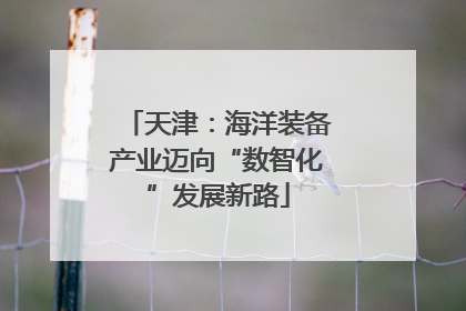 天津：海洋装备产业迈向“数智化”发展新路