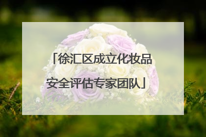 徐汇区成立化妆品安全评估专家团队