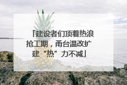 建设者们顶着热浪抢工期，甬台温改扩建“热”力不减