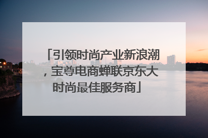 引领时尚产业新浪潮，宝尊电商蝉联京东大时尚最佳服务商