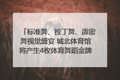 标准舞、拉丁舞、霹雳舞视觉盛宴 城北体育馆将产生4枚体育舞蹈金牌｜世运会探馆行