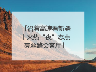 沿着高速看新疆丨火热“夜”态点亮丝路会客厅