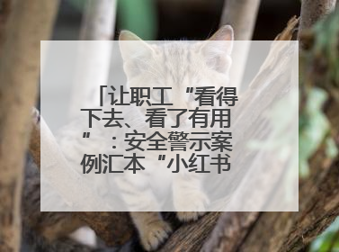 让职工“看得下去、看了有用”：安全警示案例汇本“小红书”掀起学习热