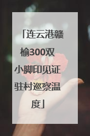 连云港赣榆300双小脚印见证驻村巡察温度