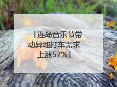 连岛音乐节带动异地打车需求上涨57%