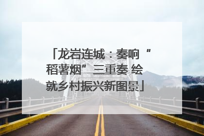 龙岩连城：奏响“稻薯烟”三重奏 绘就乡村振兴新图景