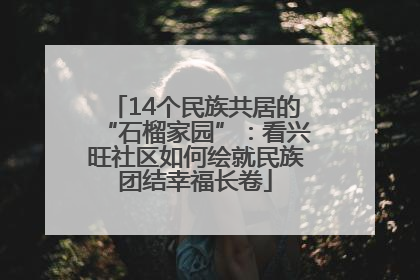 14个民族共居的“石榴家园”：看兴旺社区如何绘就民族团结幸福长卷
