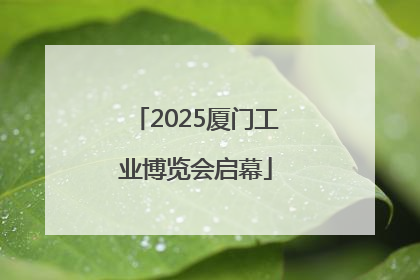 2025厦门工业博览会启幕